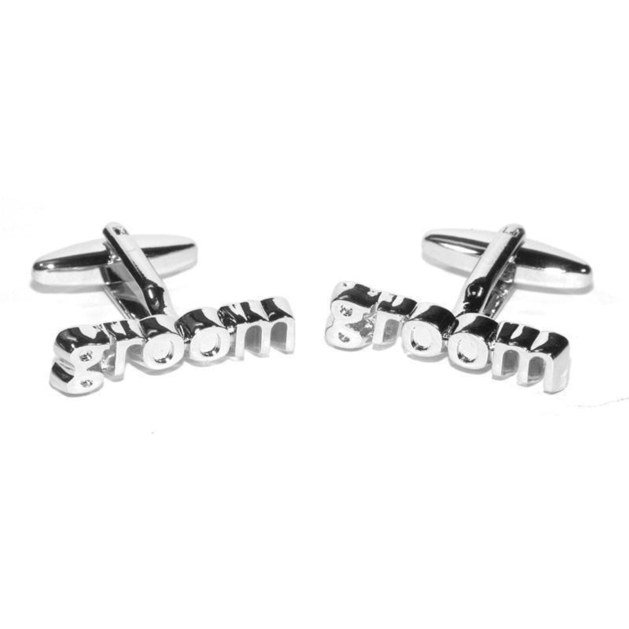 Groom cut-out style Wedding Cufflinks Wedding Cufflinks Clinks Australia Groom cut-out style Wedding Cufflinks