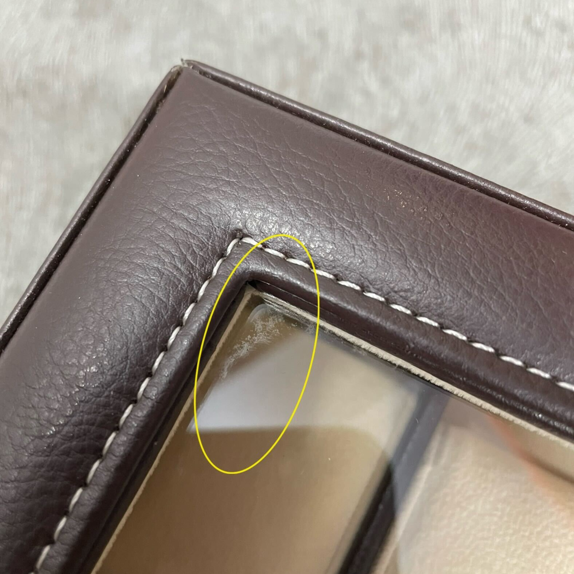 Seconds - Dark Brown Leather Watch Box for 12 Watches