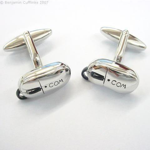 Computer Mouse Cufflinks