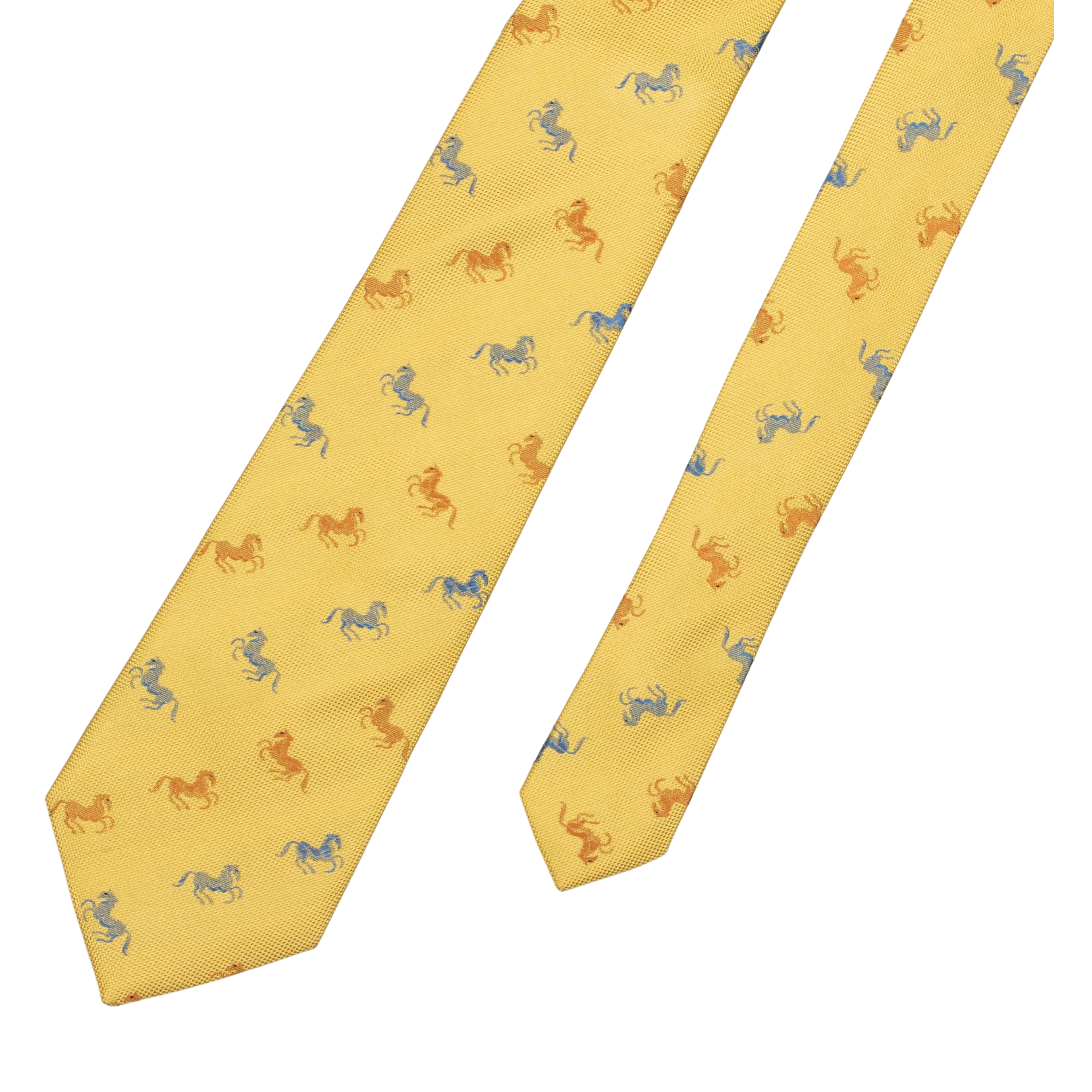 Yellow Galloping Horse Tie