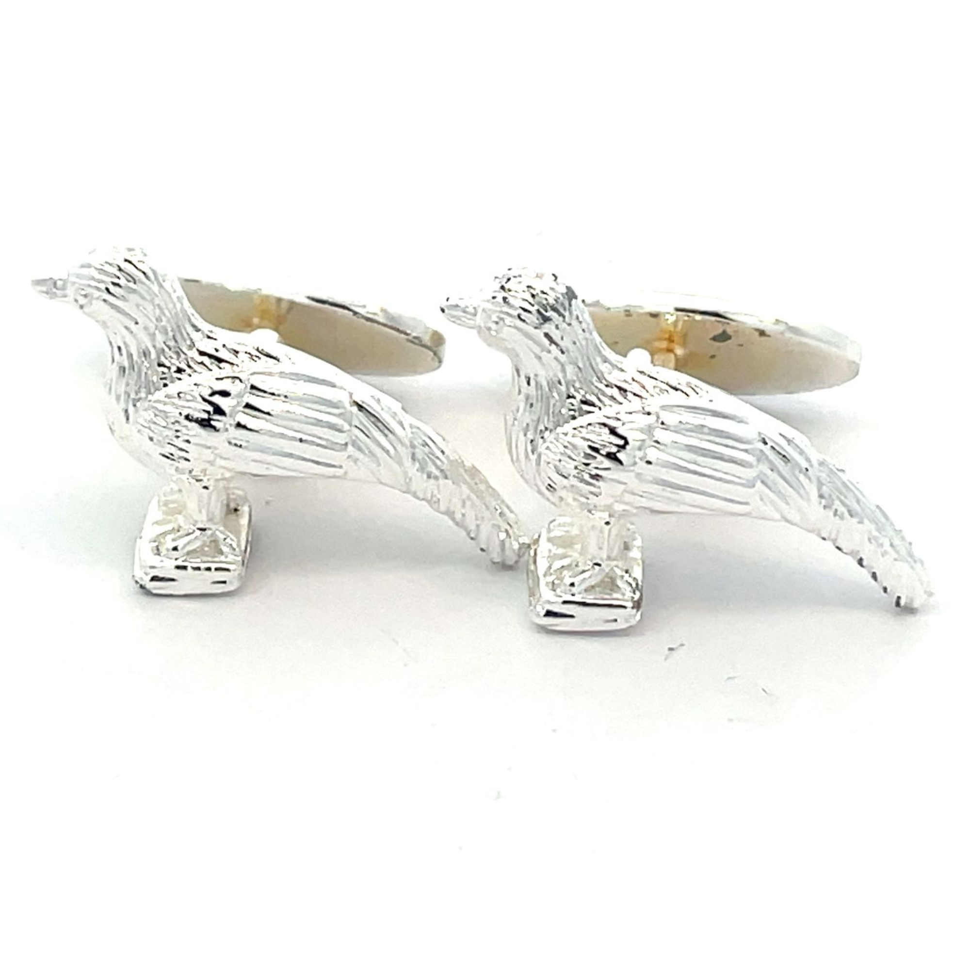 Pheasant (with chain) Cufflinks