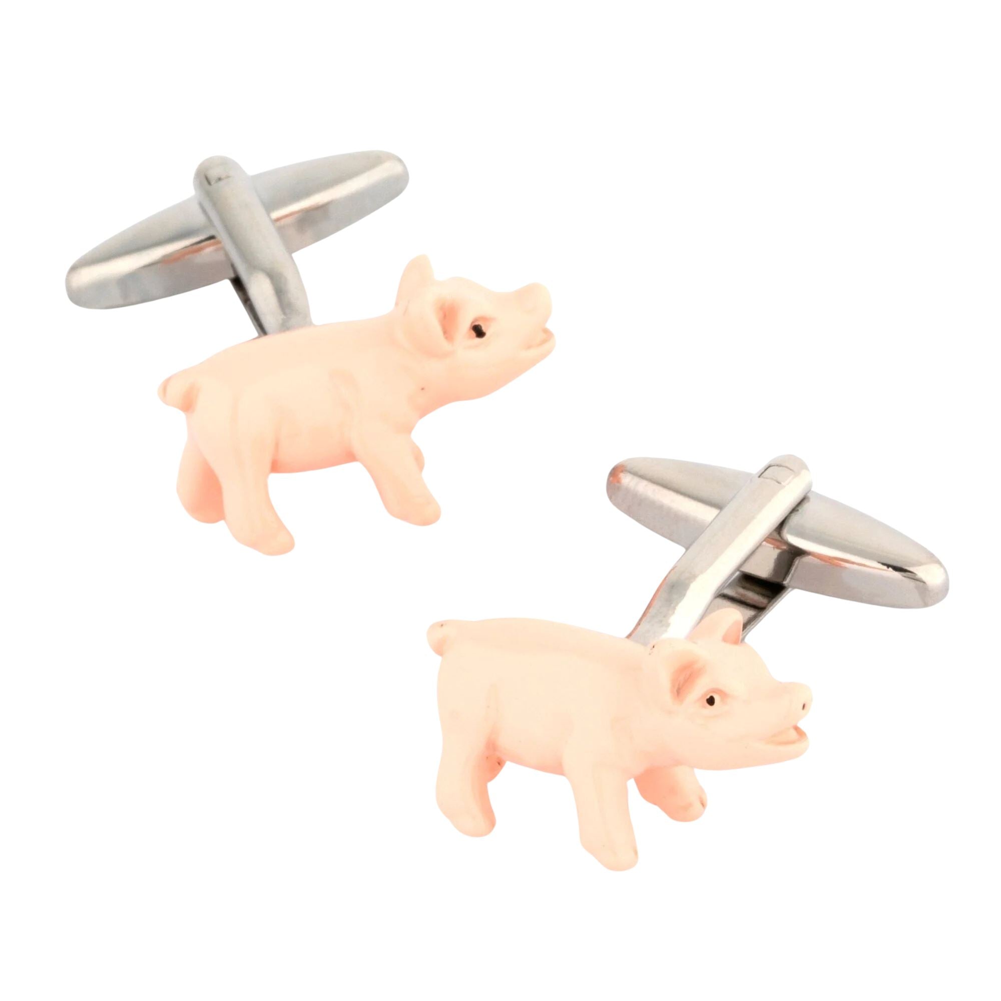 Pink Pig Cufflinks Novelty Cufflinks Clinks Australia