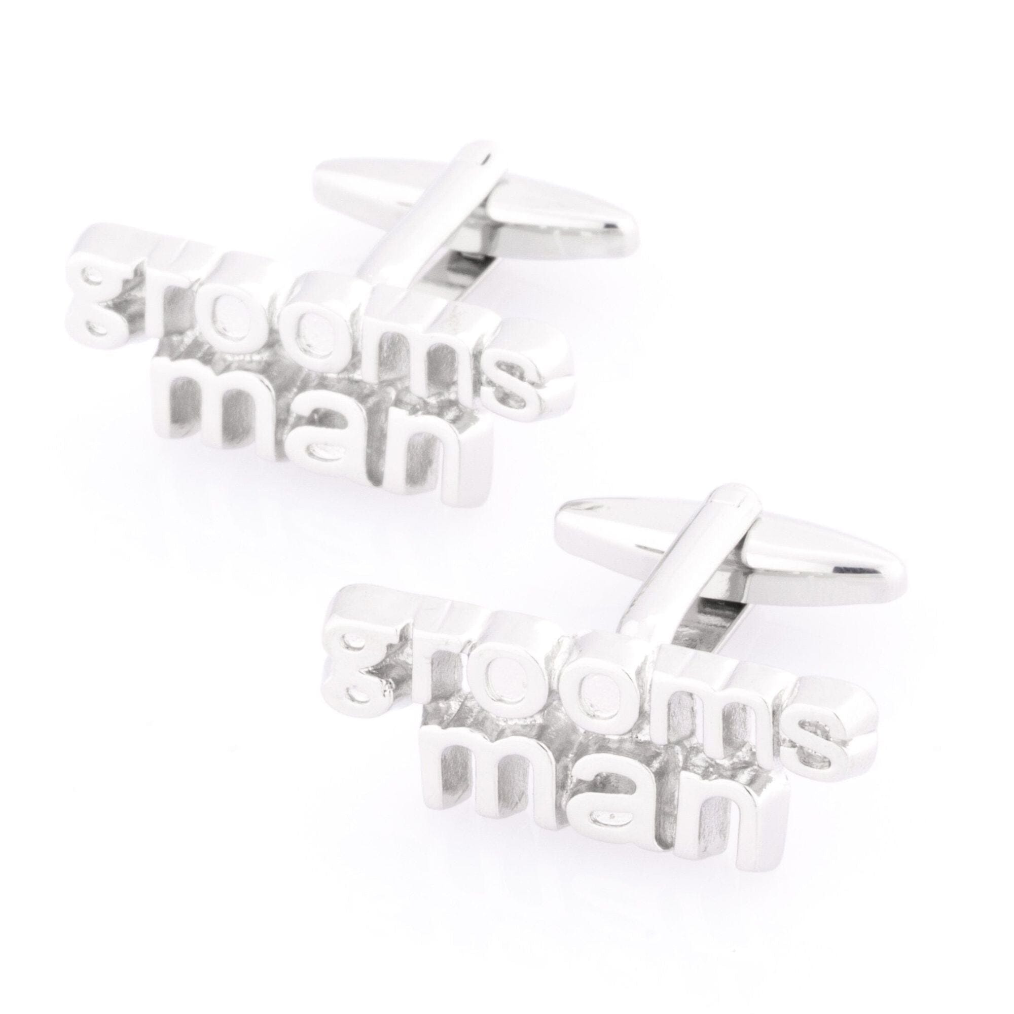 Groomsman cut-out style Wedding Cufflinks Wedding Cufflinks Clinks Australia