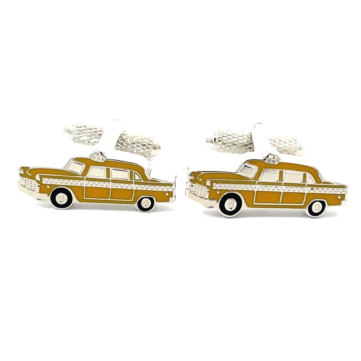 Yellow Cab Cufflinks