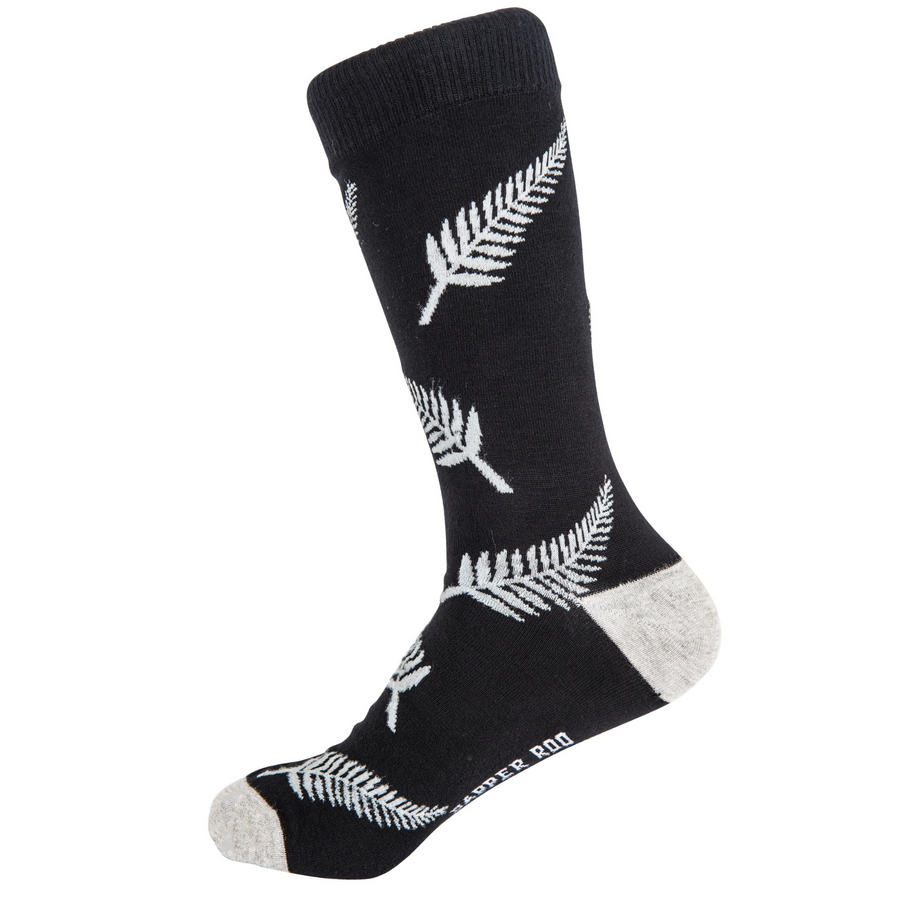 Kiwi NZ Silver Fern Bamboo Socks by Dapper Roo