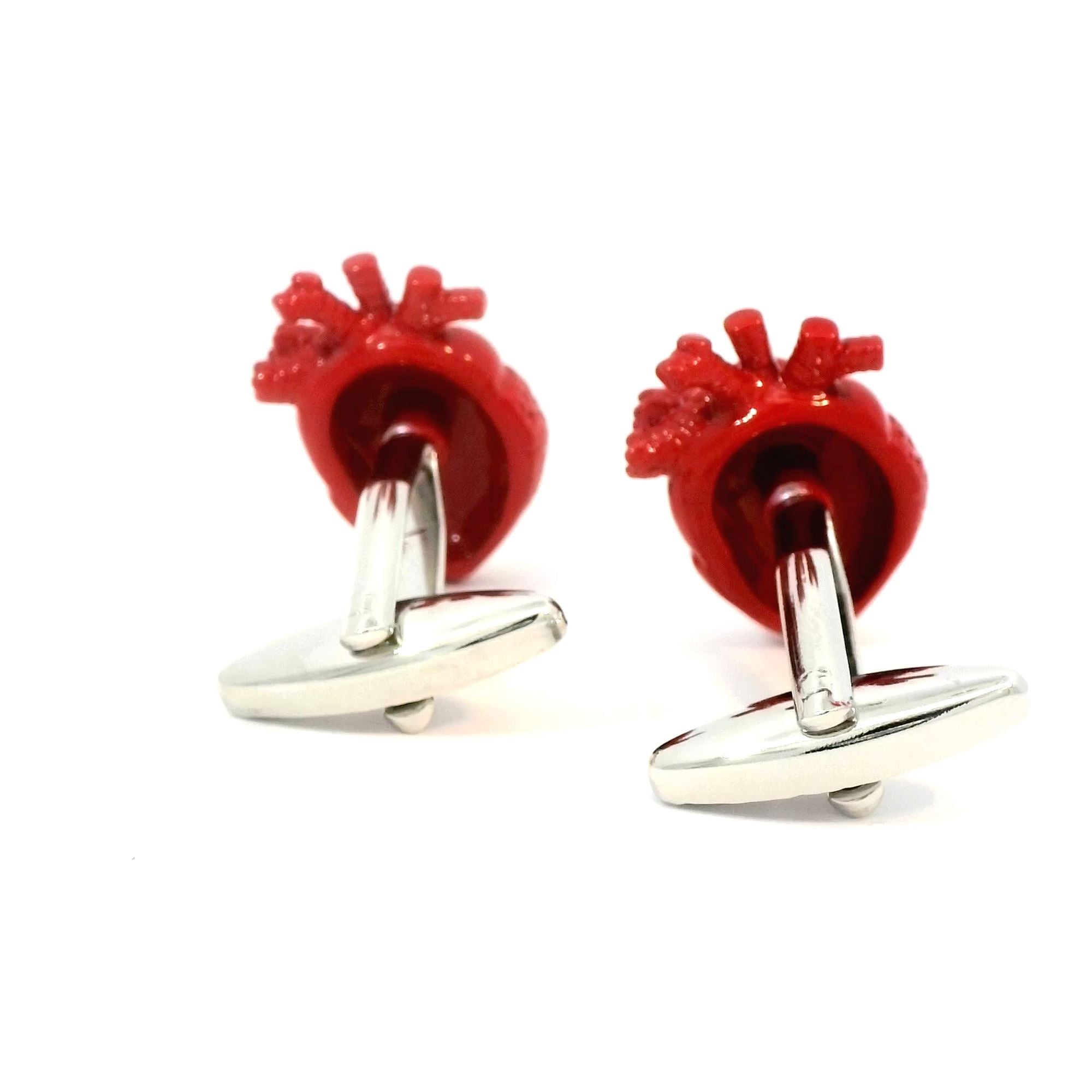 Anatomical Heart Cufflinks Novelty Cufflinks Clinks Australia