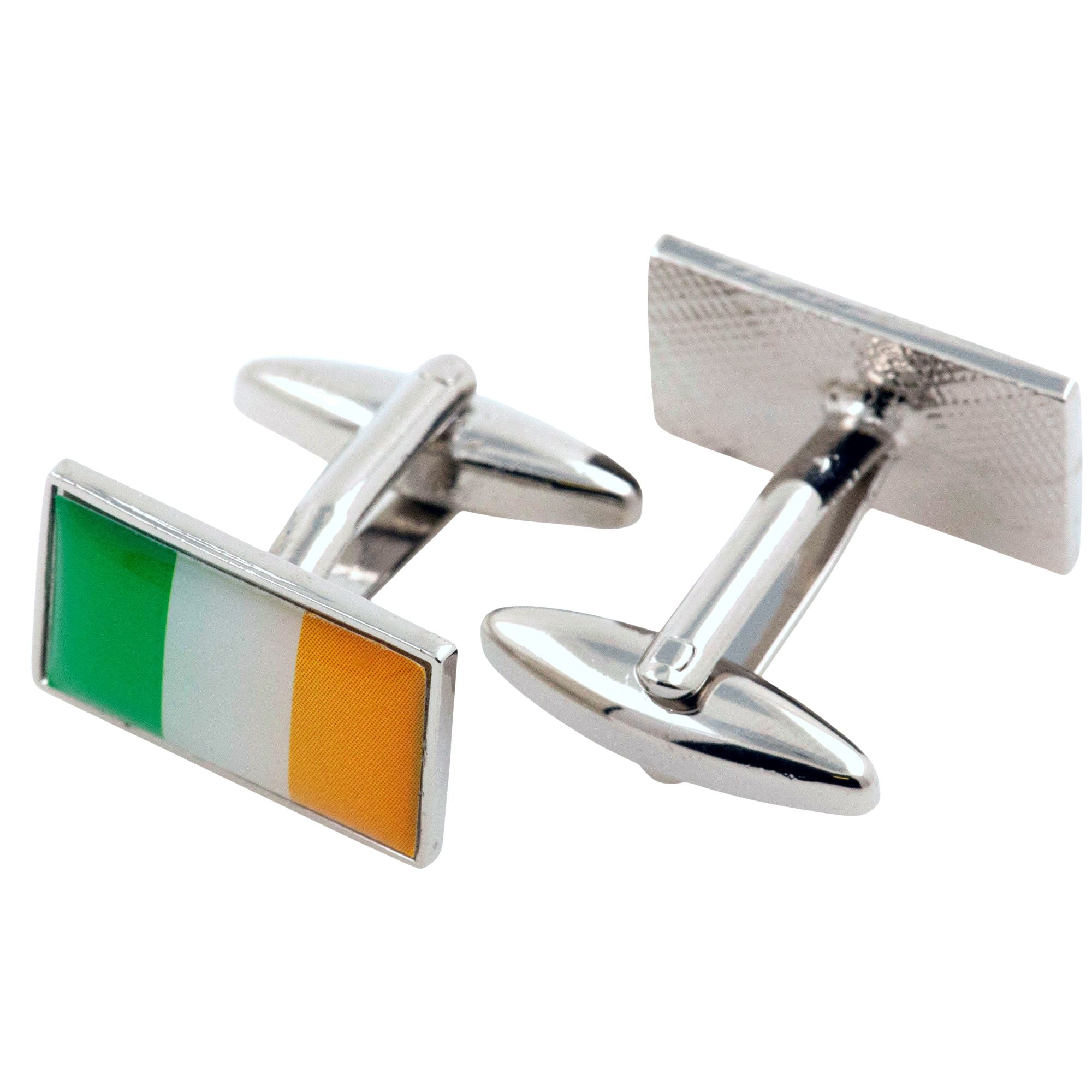 Irish Flag Cufflinks - Flag of Ireland