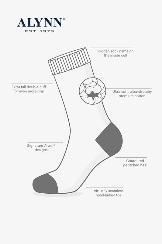 Doctor Medical Navy Blue Mens Sock Socks Alynn