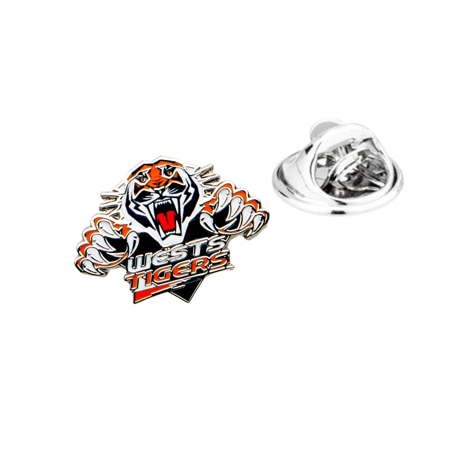 Wests Tigers Logo NRL Pin