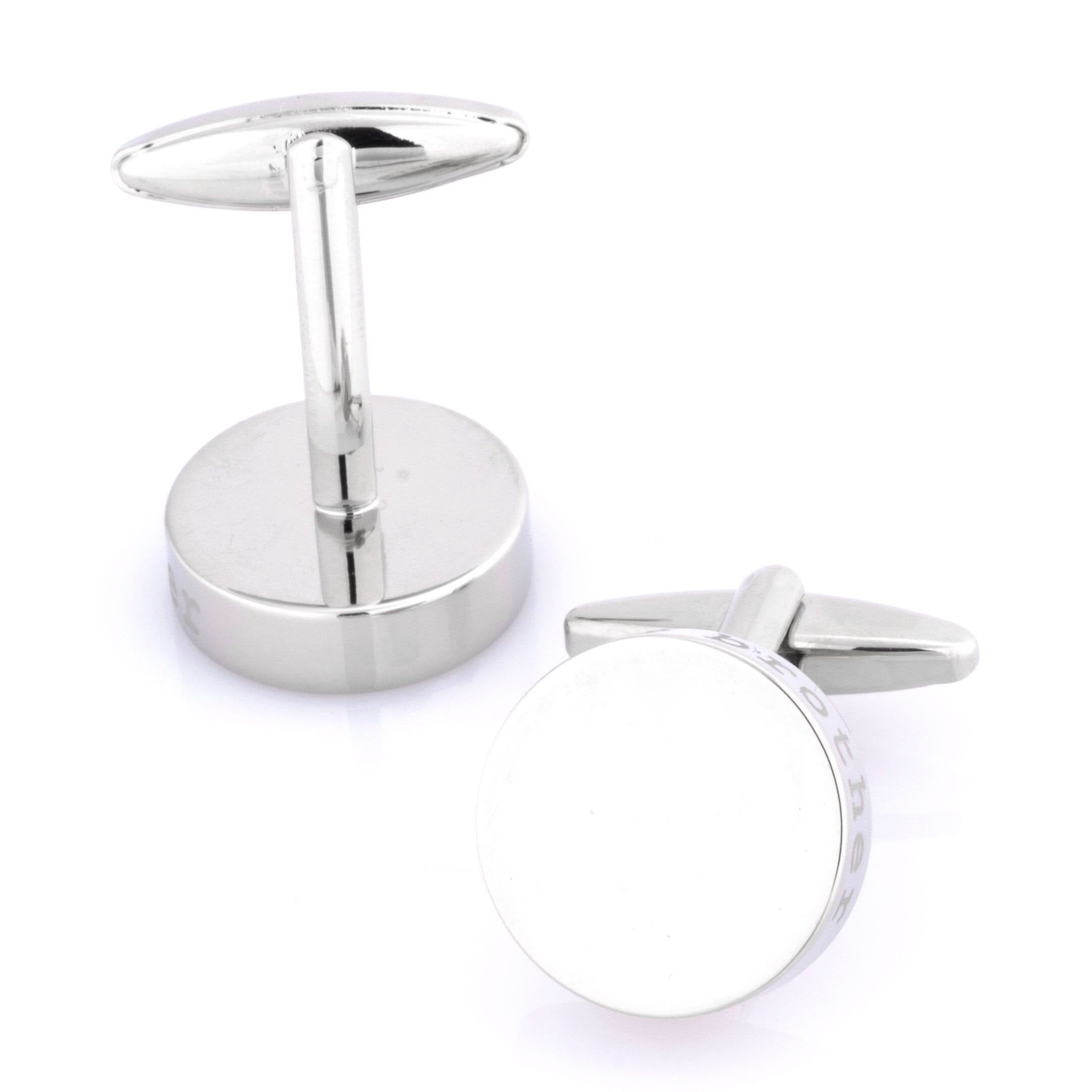Brides Brother Laser Etched Engravable Wedding Cufflinks Wedding Cufflinks Clinks Australia