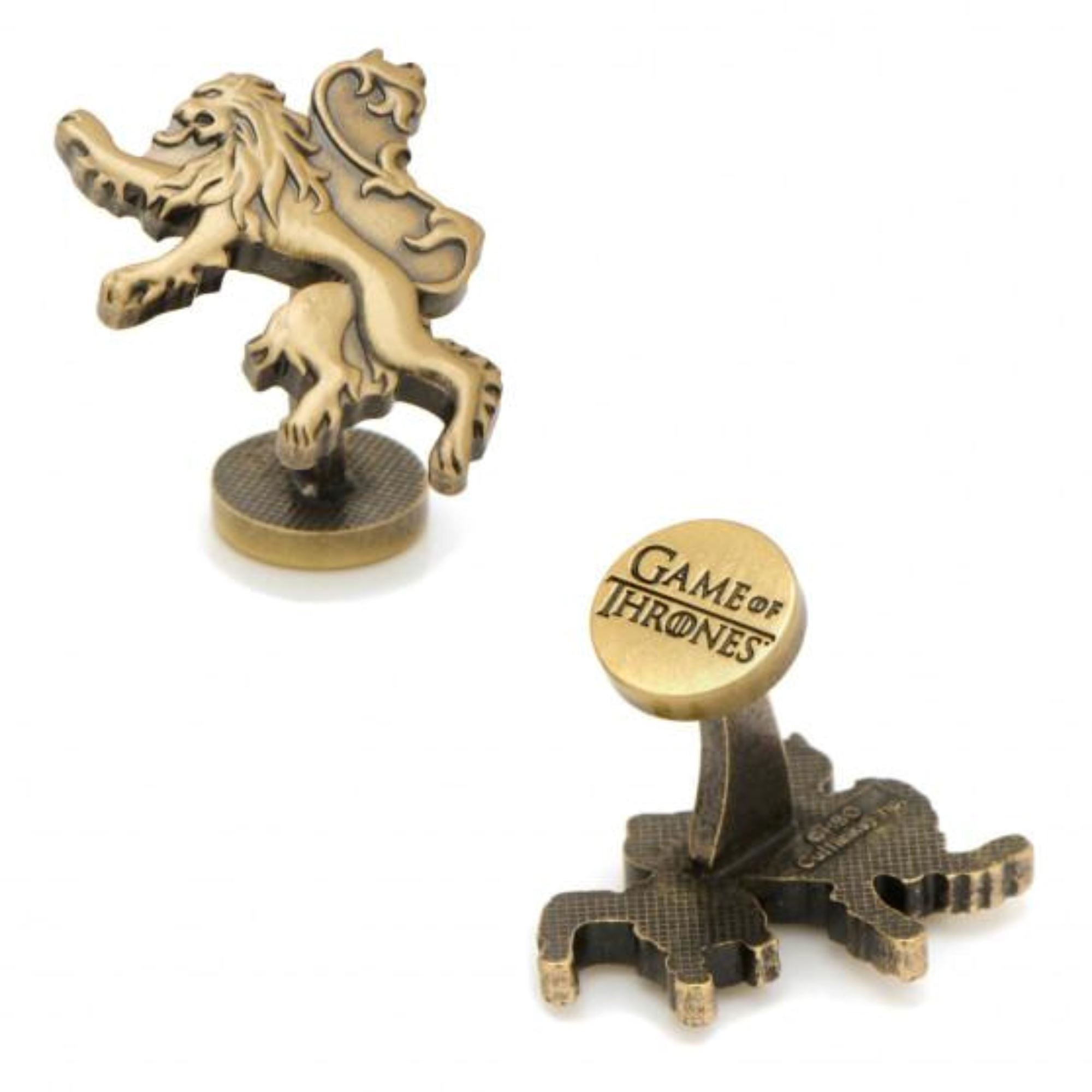 Lannister Lion Sigil Cufflinks - Game of Thrones Novelty Cufflinks Game of Thrones