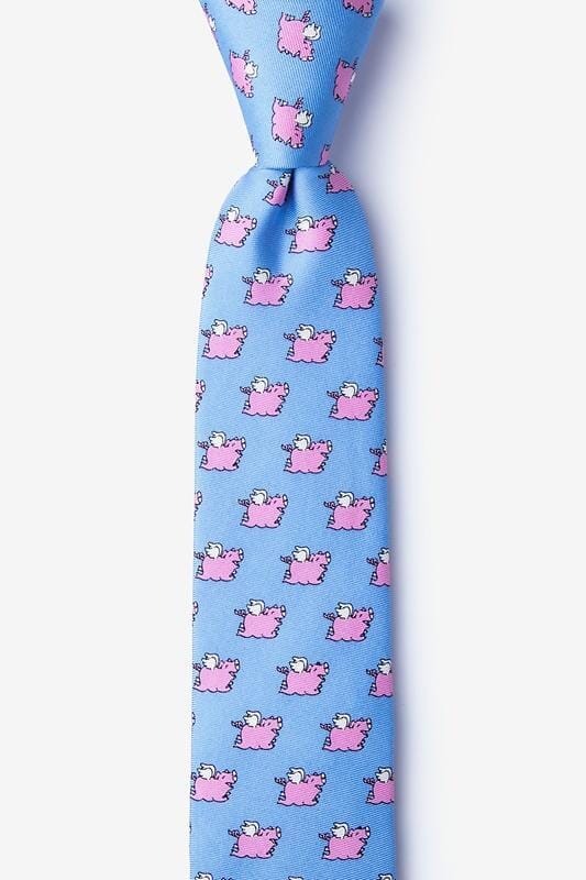 When Pigs Fly Skinny Tie Ties Alynn