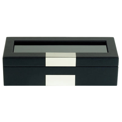5 Slots Leather Watch Box