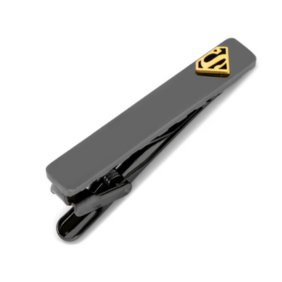 DC Superman Black and Gold Tie Clip