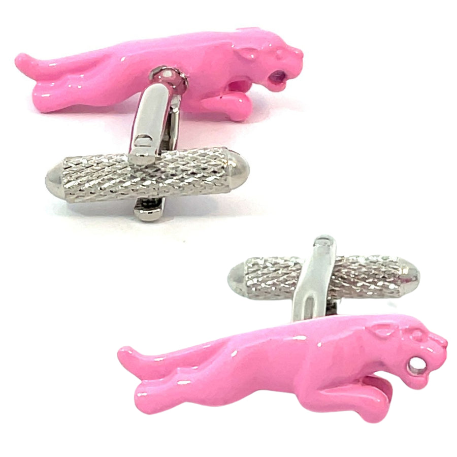 Pink Panther cufflinks