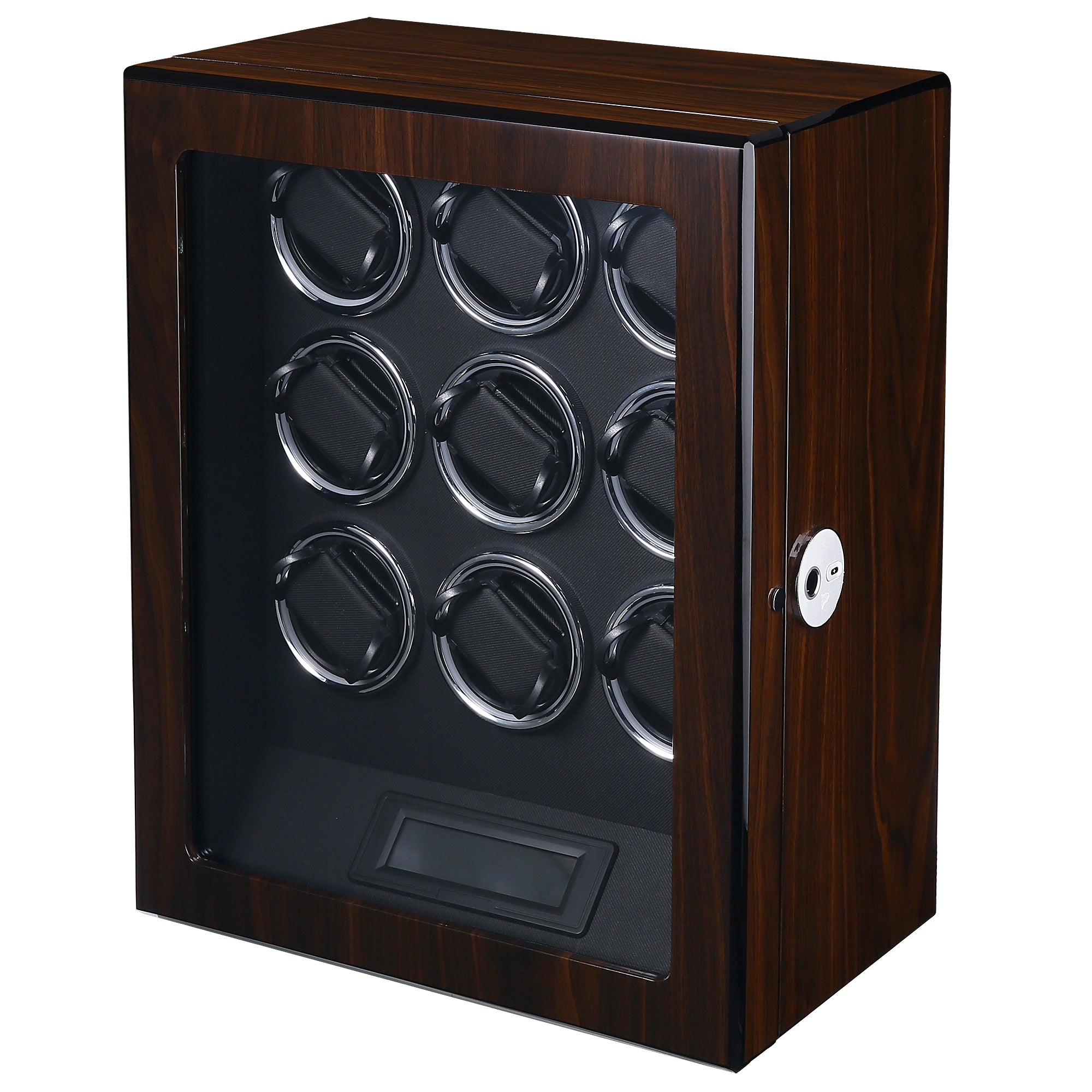 Albany Watch Winder for 9 Watches with Fingerprint Lock