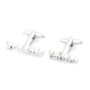 Grooms Father cut-out style Wedding cufflinks
