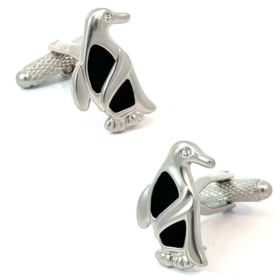Playful Pair of Penguins Cufflinks