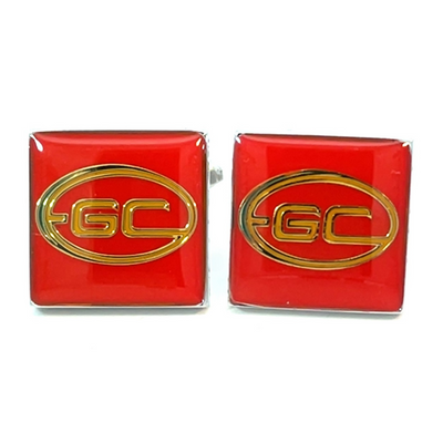 Colour Gold Coast Suns Cufflinks