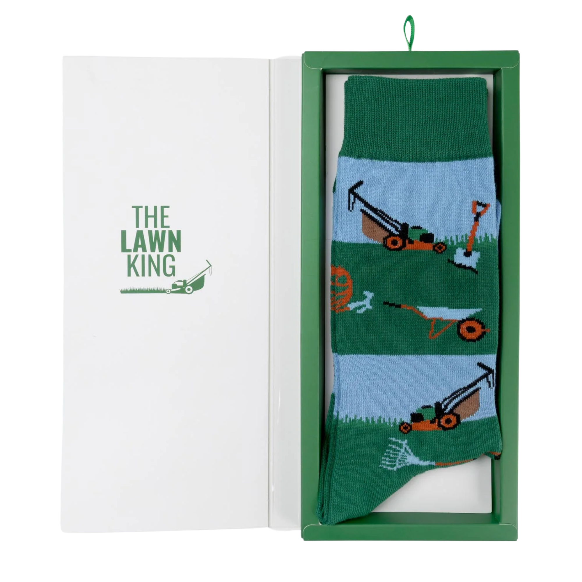 Mens Lawn King Bamboo Sock Card