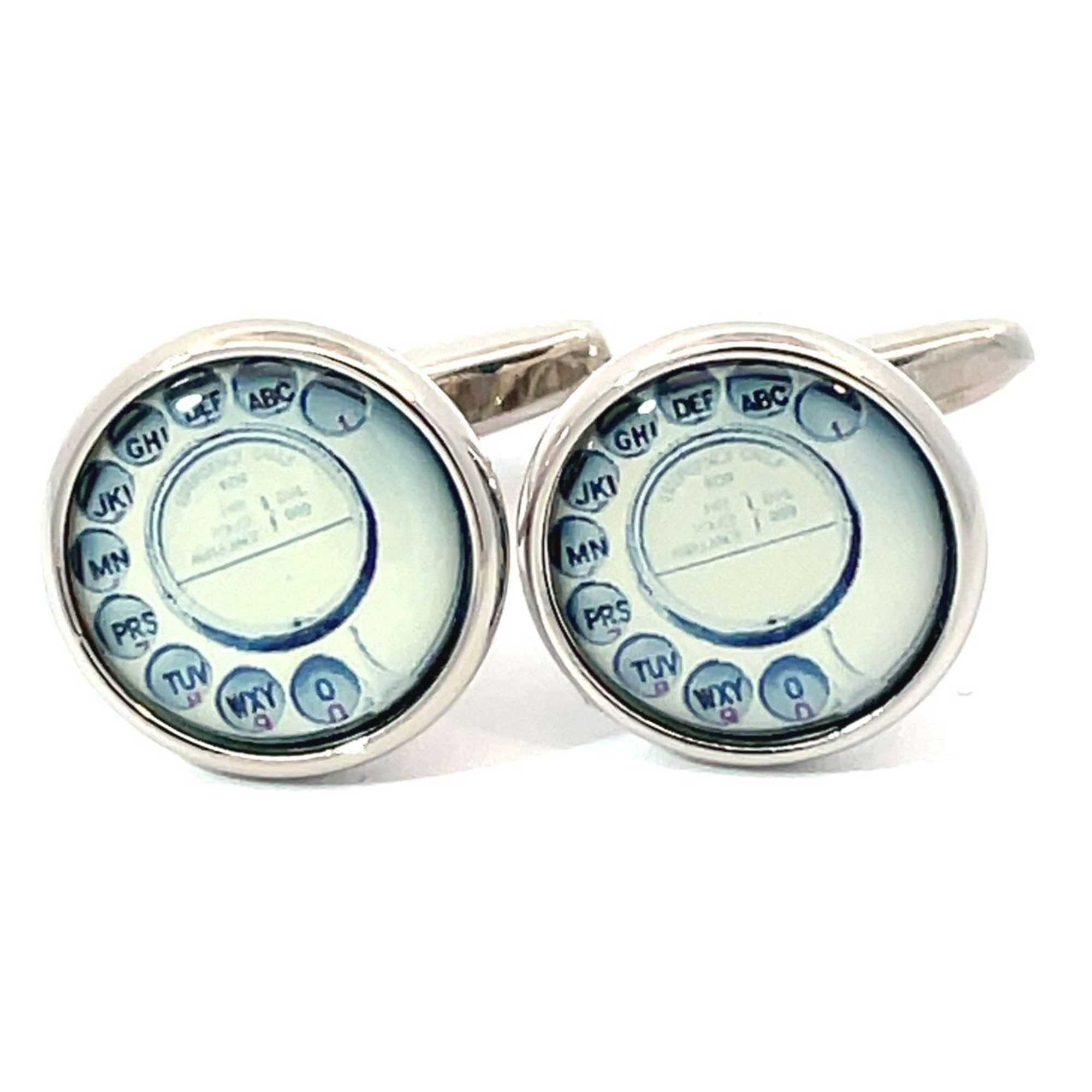 Retro Telephone Dialler Cufflinks
