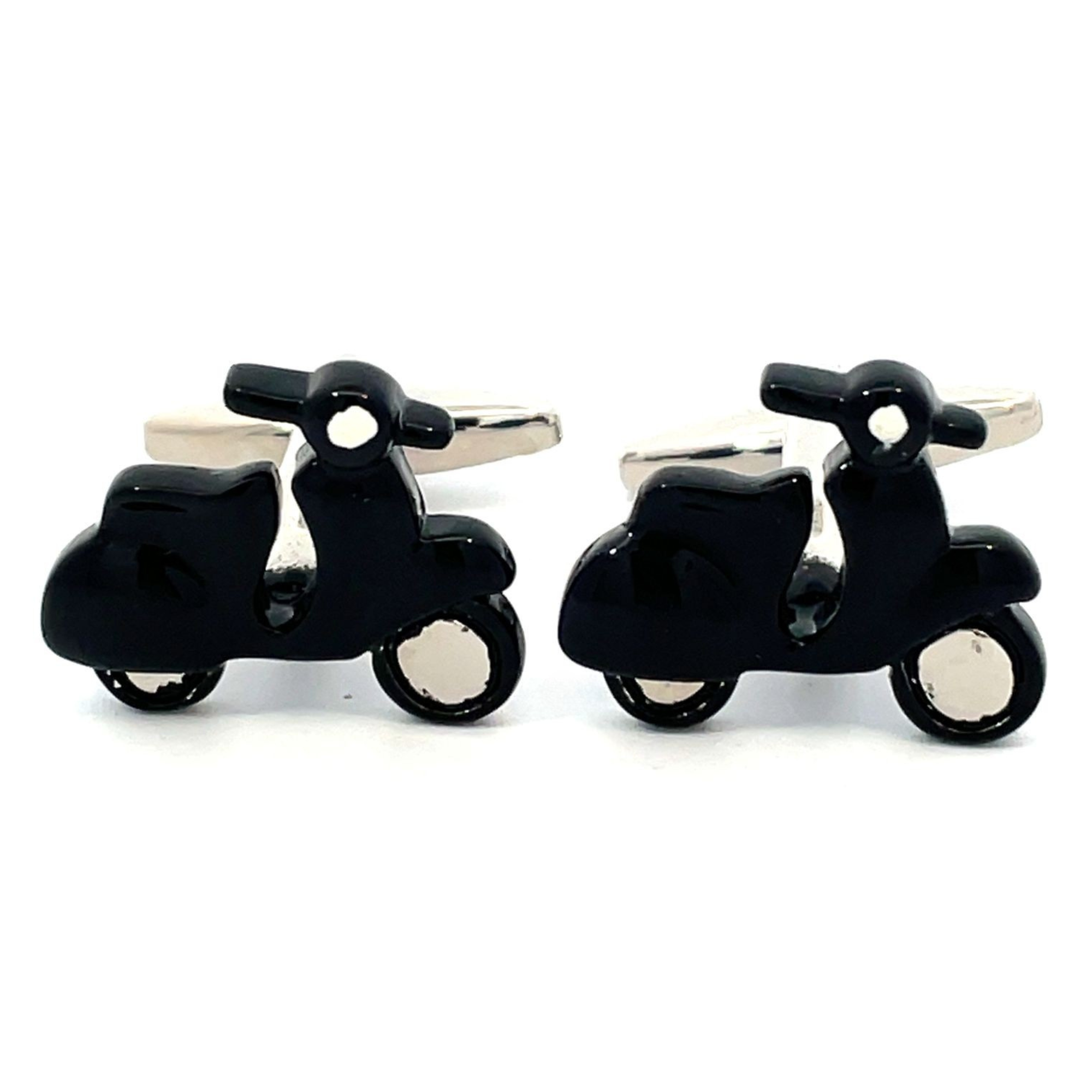 Scooter Black Cufflinks