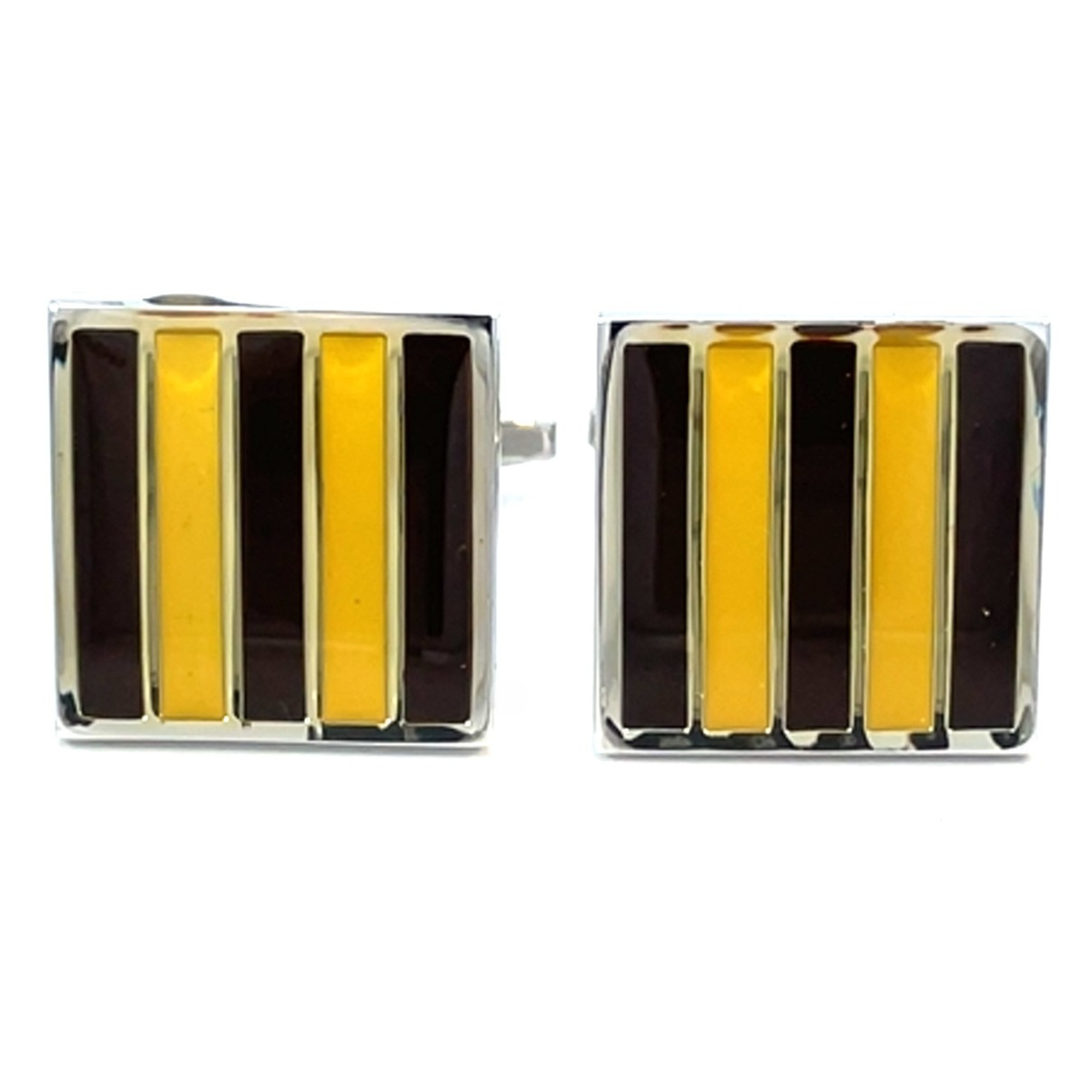 Colour Hawthorne Hawks AFL Cufflinks