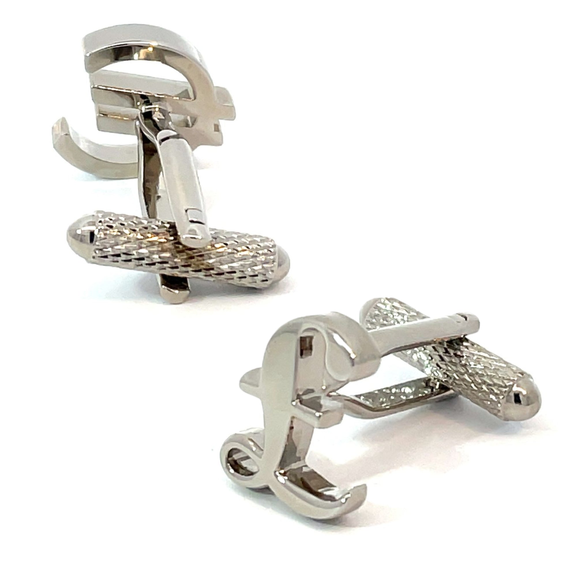 Pound    Euro Cufflinks