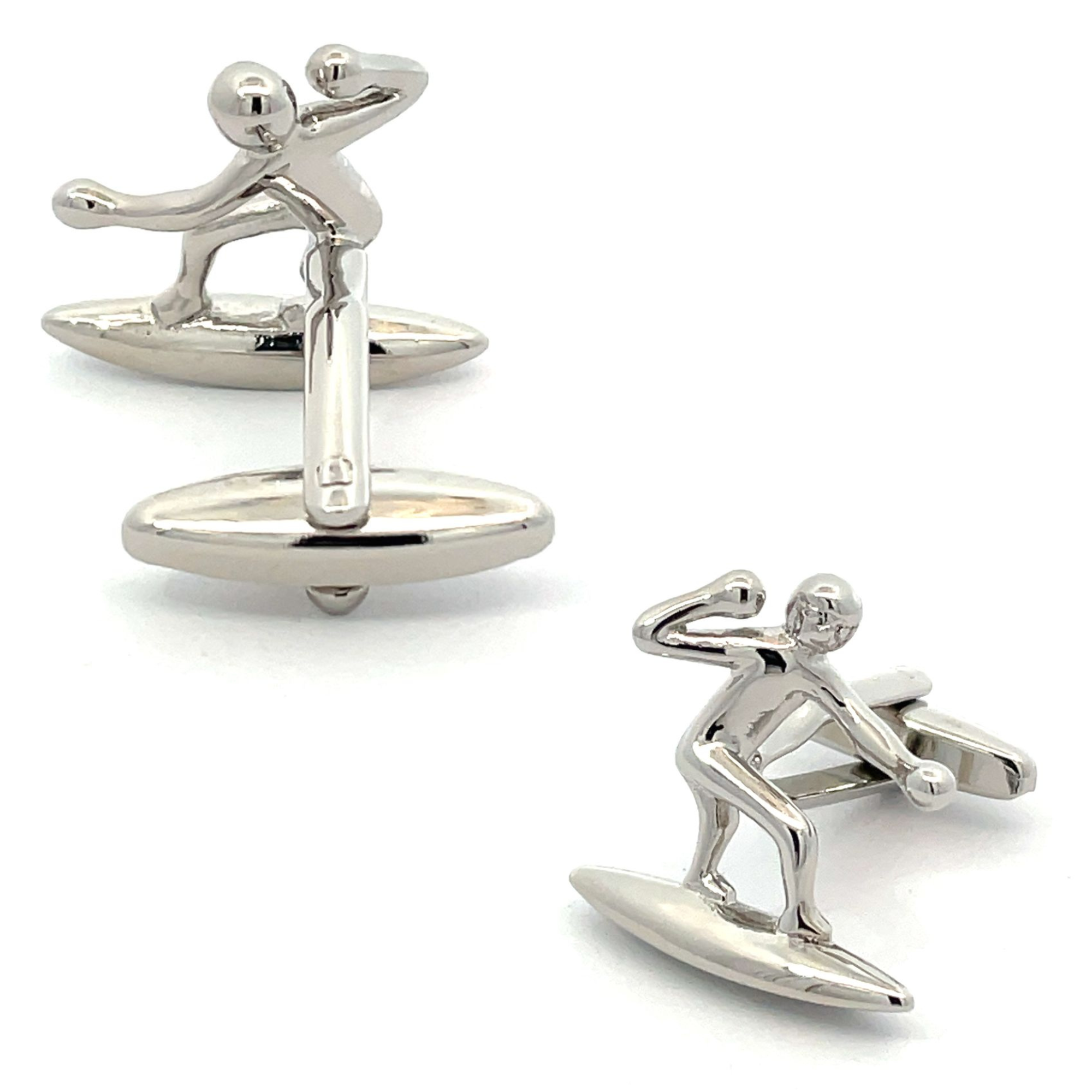 Silver Surfer Cufflinks