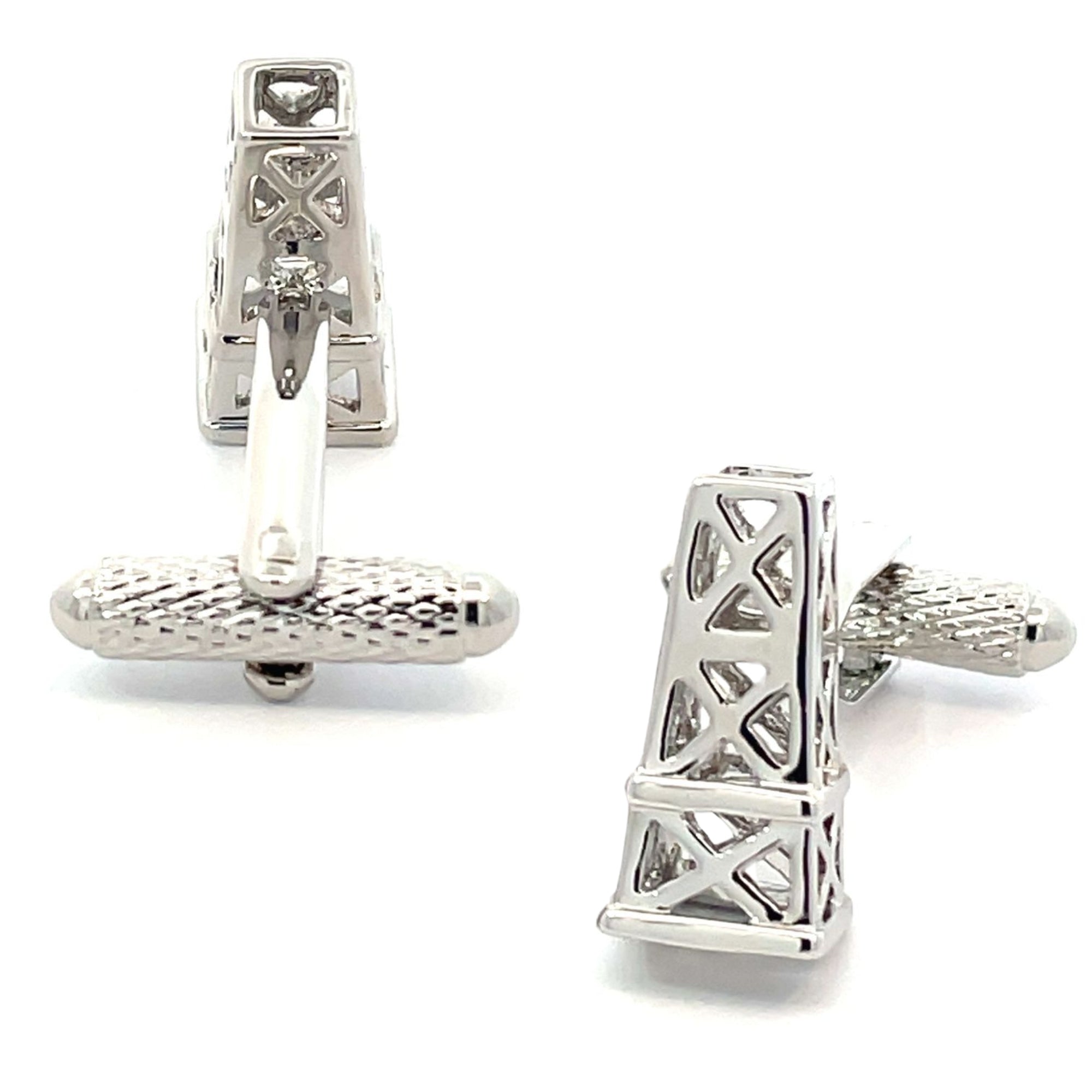 Oil Derrick Cufflinks