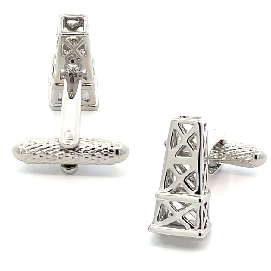 Oil Derrick Cufflinks