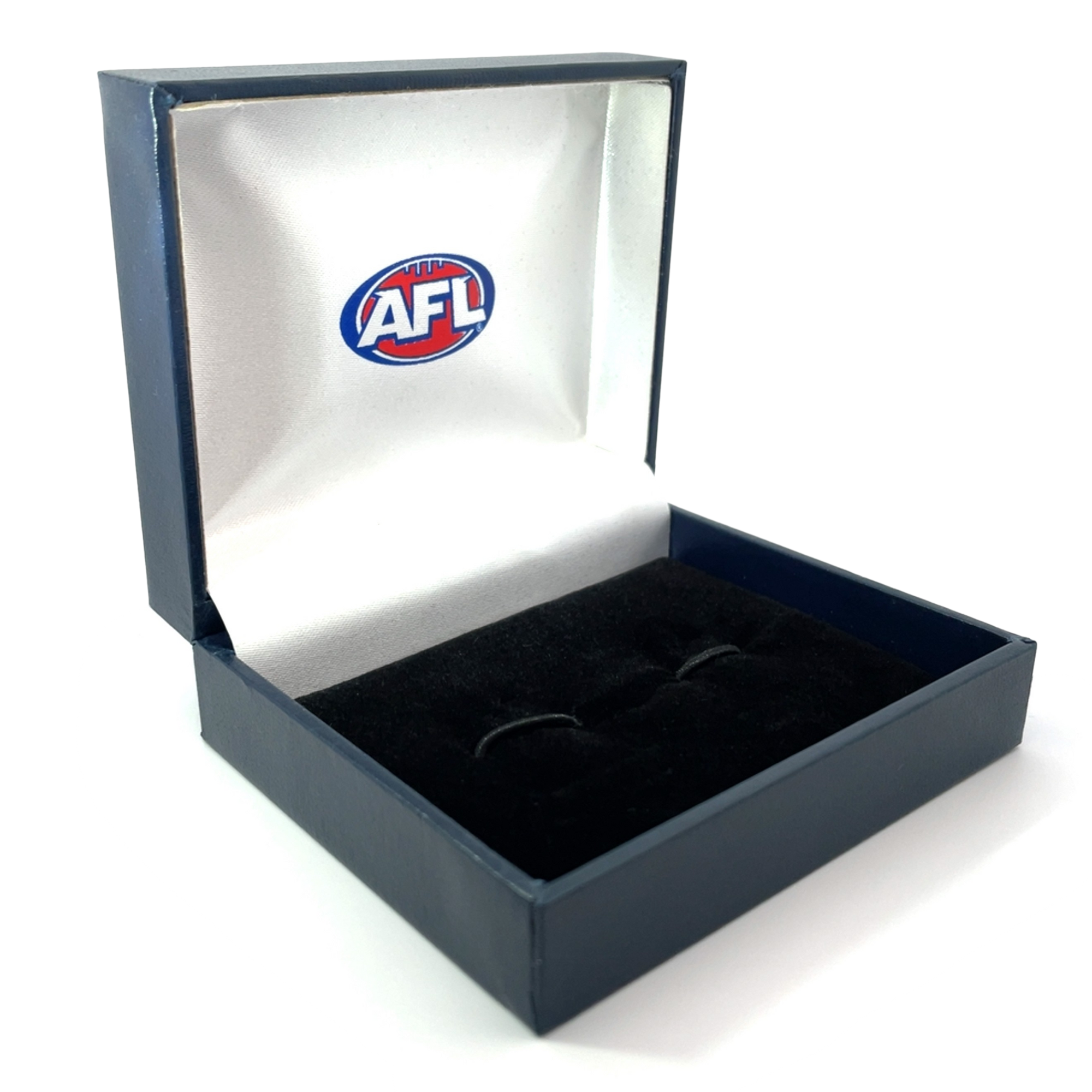 Silver Brisbane Lions AFL Cufflinks