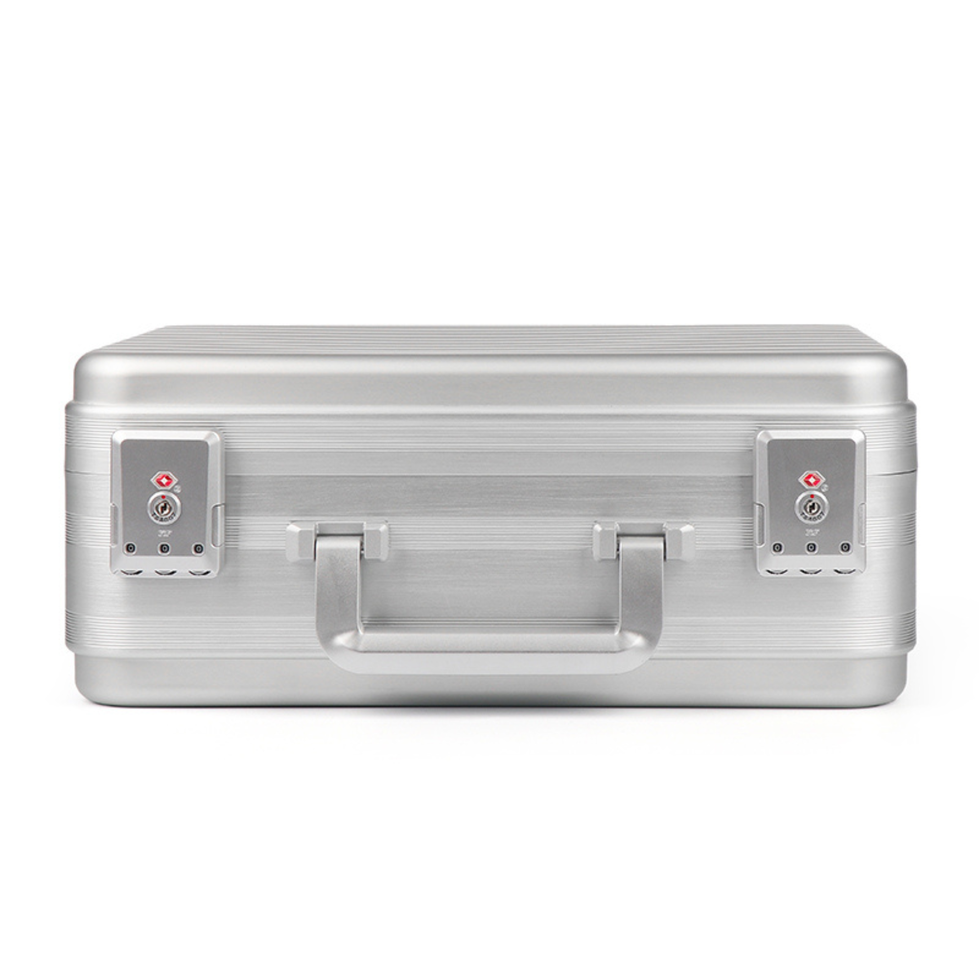 36 Slot Aluminium Watch Travel Case with Lock
