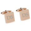 Two Initials Engraved Cufflinks