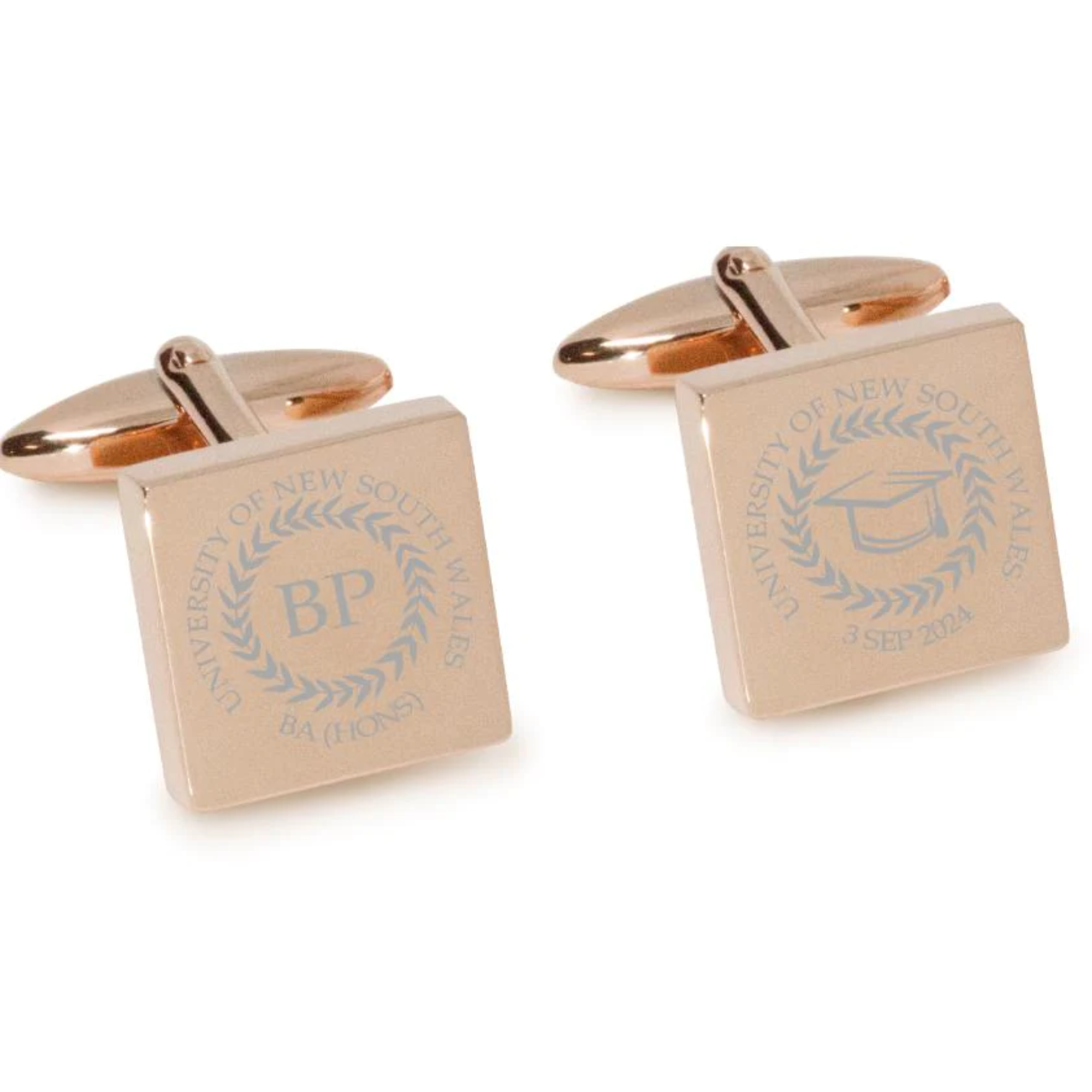 Personalised Graduation Engraved Cufflinks