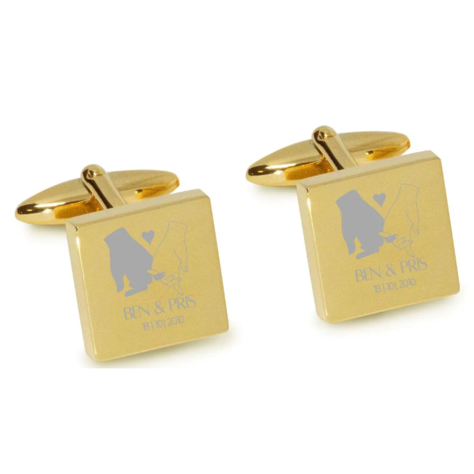 The Promise Engraved Cufflinks