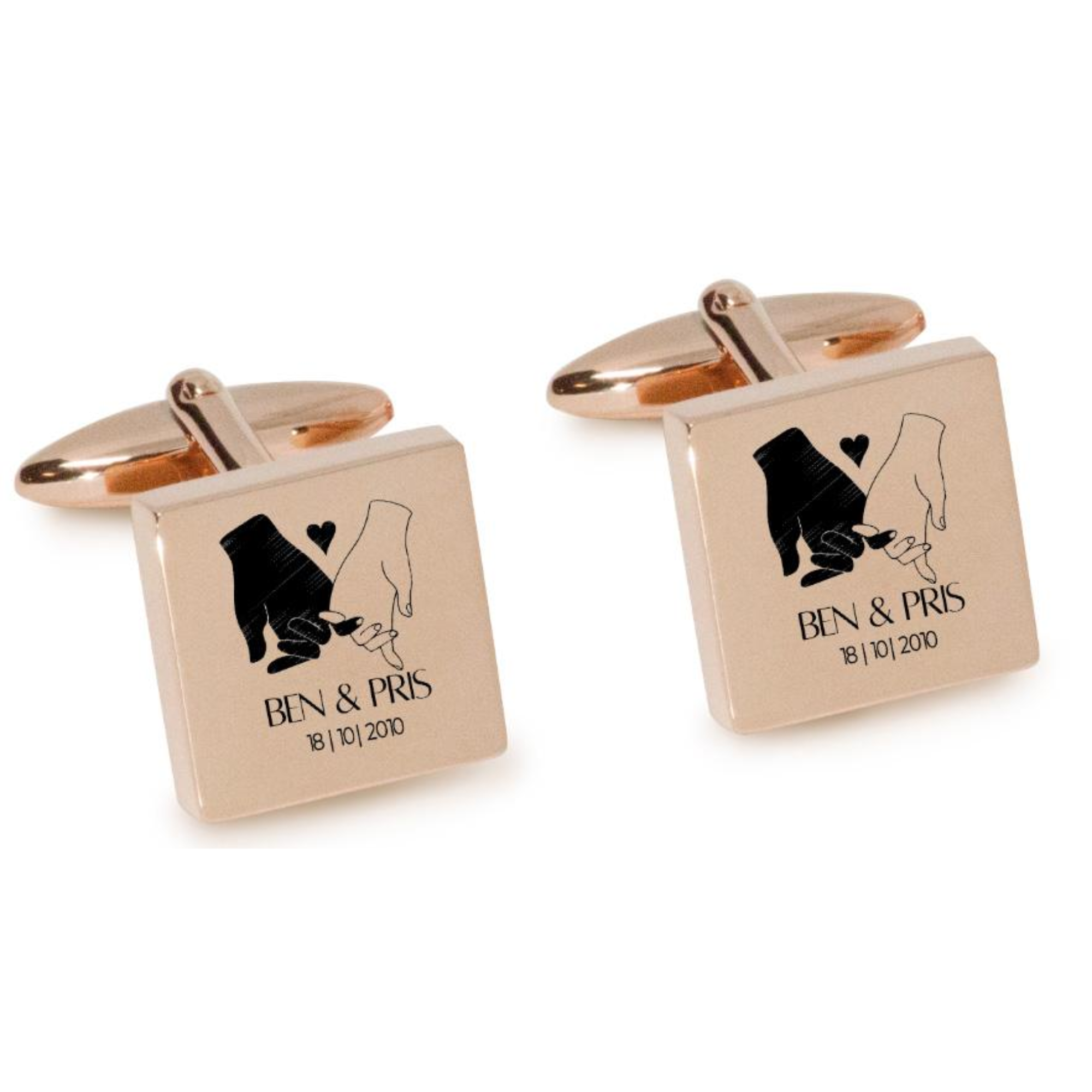 The Promise Engraved Cufflinks