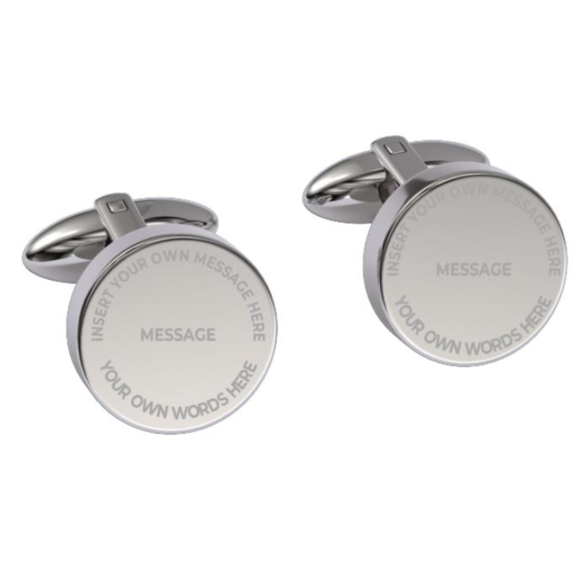 Insert Your Message Cufflinks