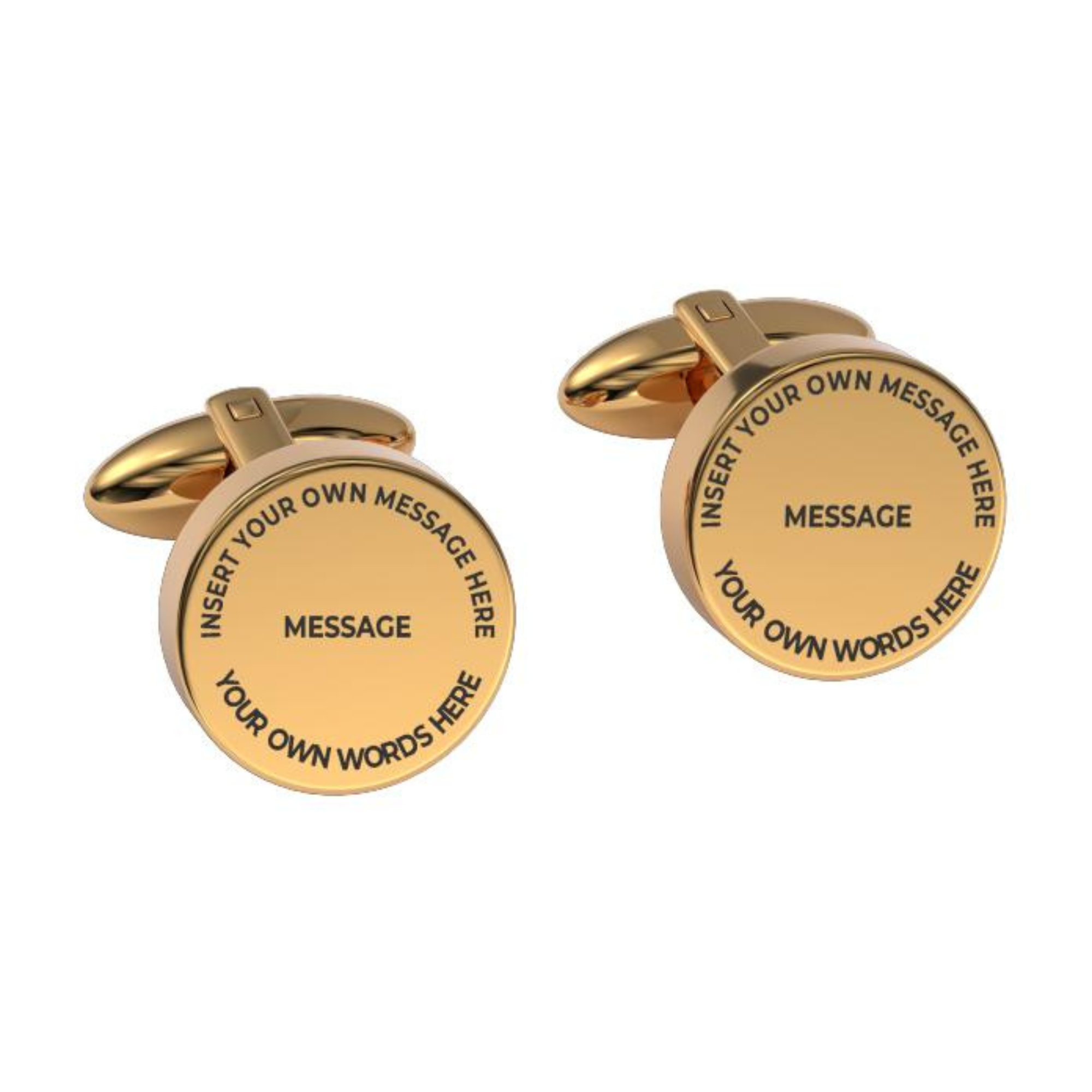 Insert Your Message Cufflinks