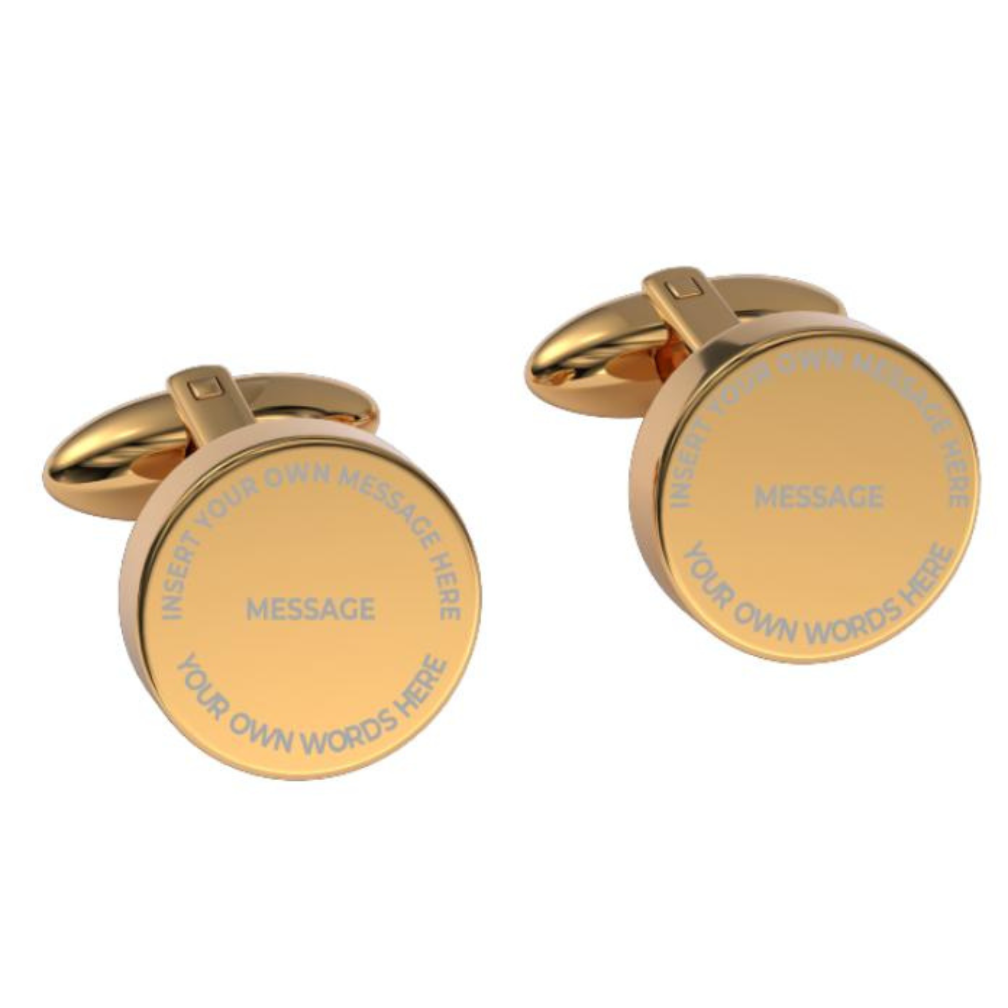 Insert Your Message Cufflinks