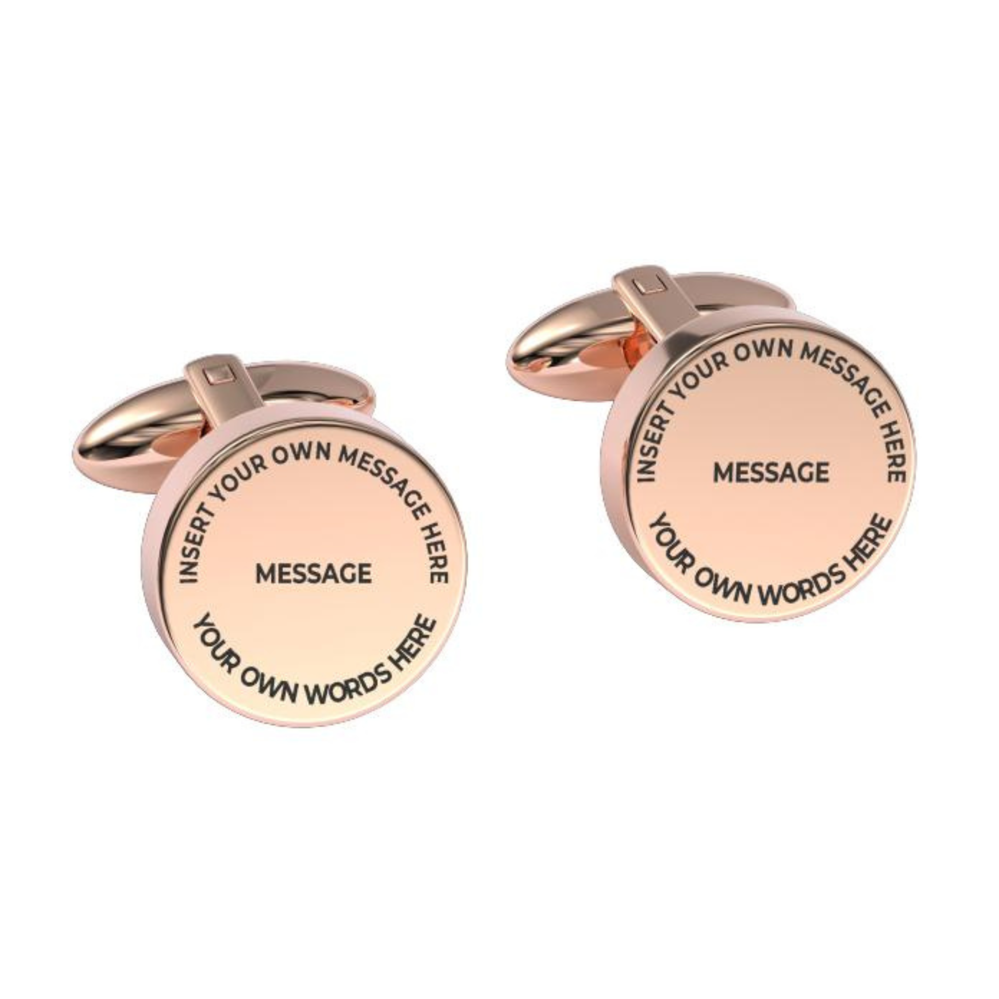 Insert Your Message Cufflinks