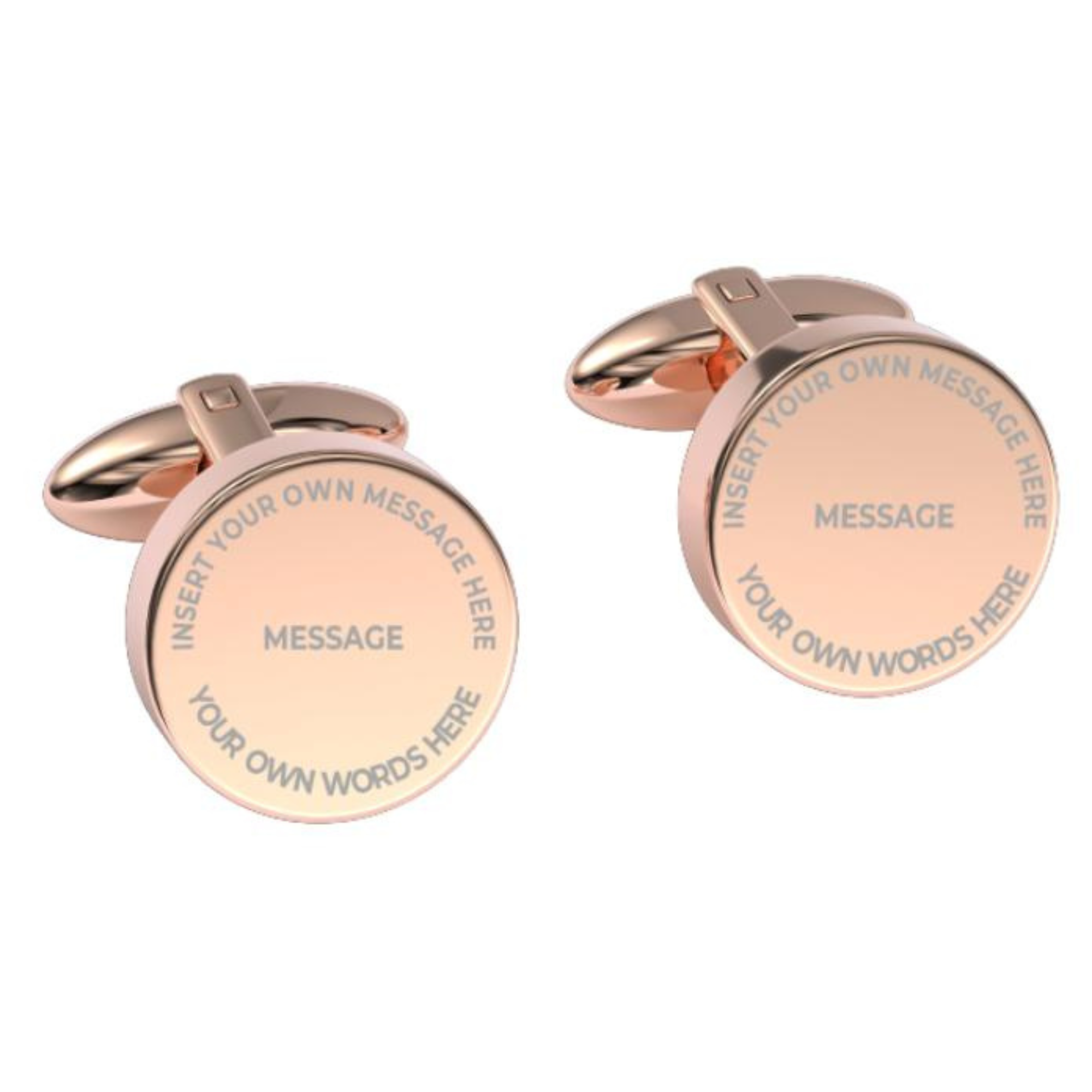 Insert Your Message Cufflinks