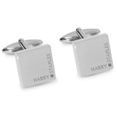 Full Name Engraved Cufflinks