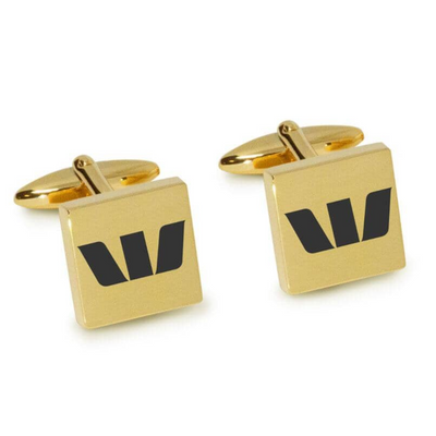 Your Logo Here Engraved Cufflinks