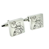 Your Logo Here Engraved Cufflinks