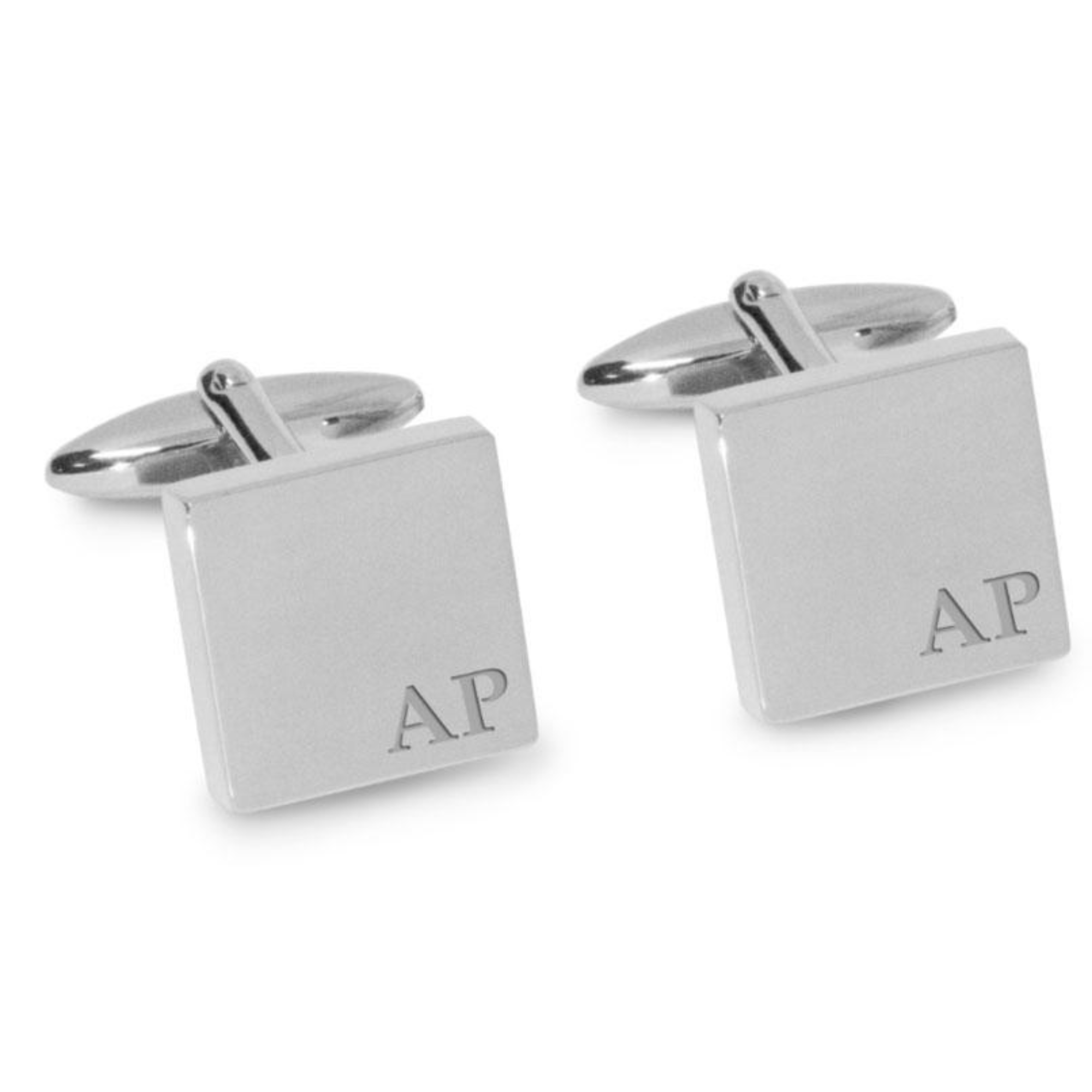 Initials Engraved Cufflinks