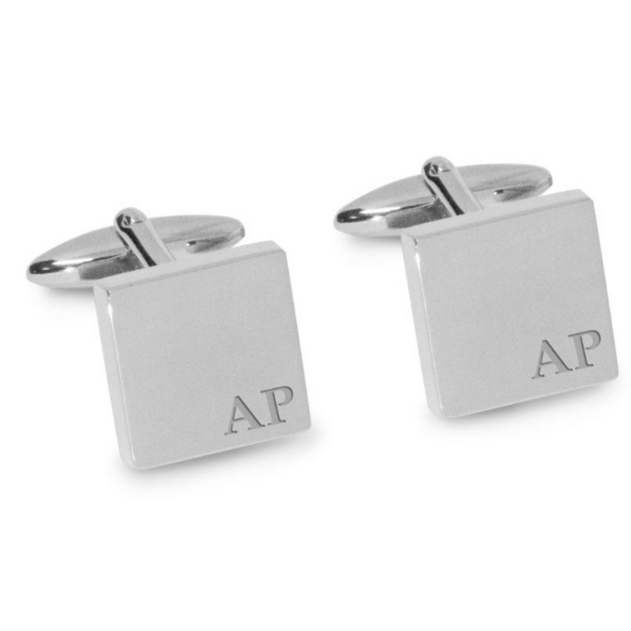 Initials Engraved Cufflinks