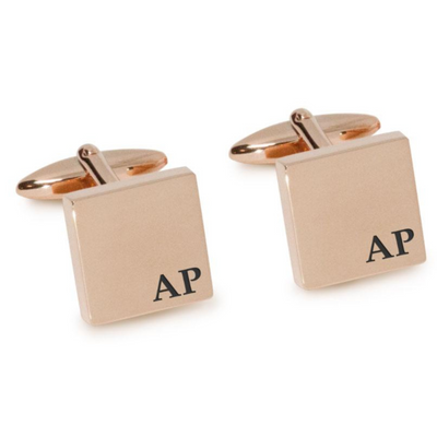 Initials Engraved Cufflinks