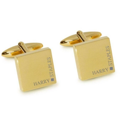 Full Name Engraved Cufflinks
