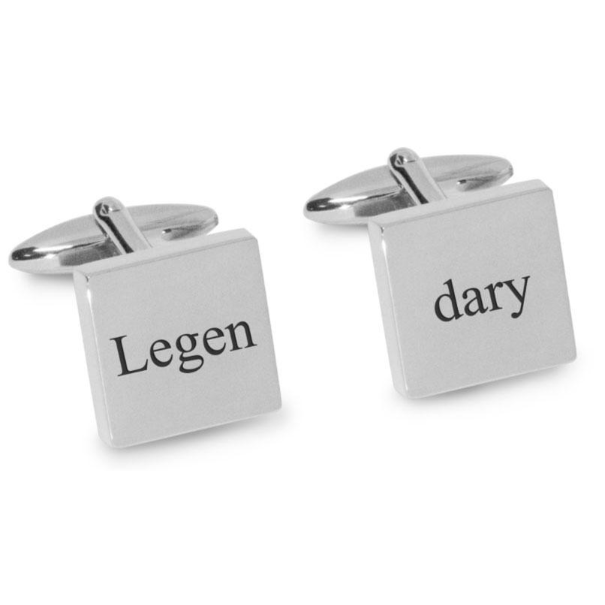 Legendary Engraved Cufflinks